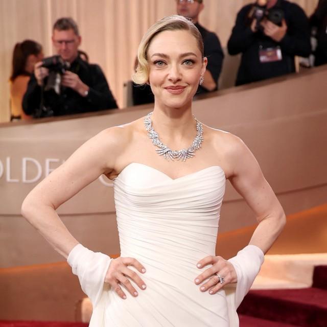 ゴールデングローブ賞で着用したドレスについて語ったアマンダ・サイフリッド