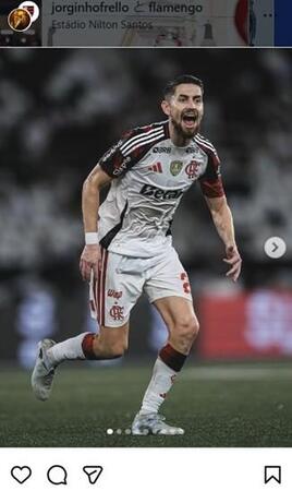 ジョルジーニョのインスタグラム＠jorginhofrelloより