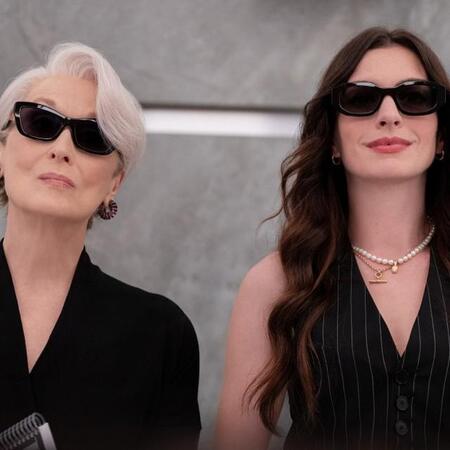 メリル・ストリープ（左）とアン・ハサウェイ