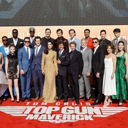 トム・クルーズら「トップガン マーヴェリック」の出演者