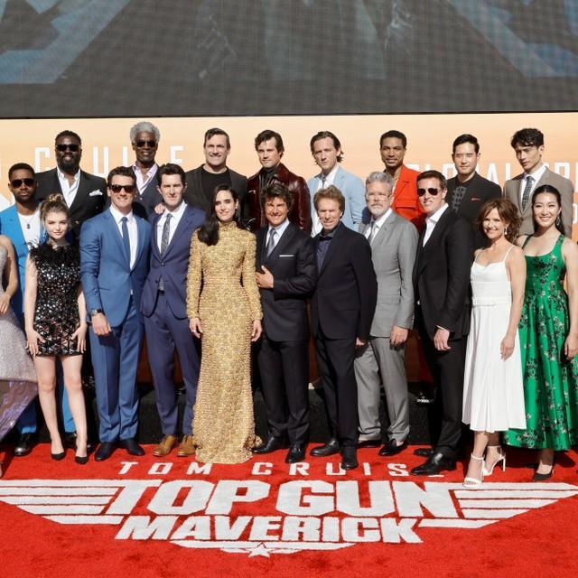トム・クルーズら「トップガン マーヴェリック」の出演者