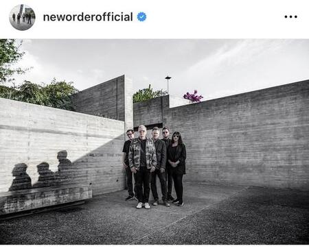 ニュー・オーダーのインスタグラム＠neworderofficialより
