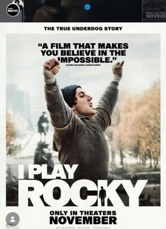映画「I Play Rocky」のインスタグラム＠iplayrockymovieより