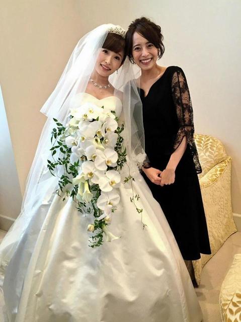 上田まりえ ５０ 親友 市野瀬アナの結婚式 涙を拭いて司会 芸能人コラム 芸能 デイリースポーツ Online