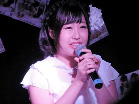 　生誕記念ライブを行った夏目亜季
