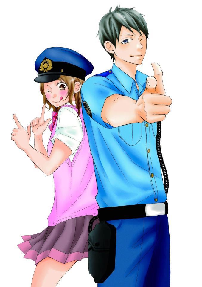 亀梨演じる警察官の功太（右）と土屋太鳳演じる女子高生の歌子 （Ｃ）三次マキ／講談社