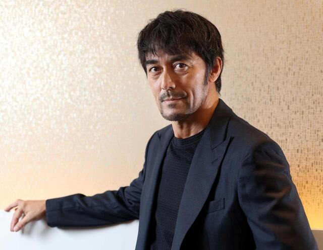 　独自の俳優哲学を語った阿部寛（撮影・吉澤敬太）