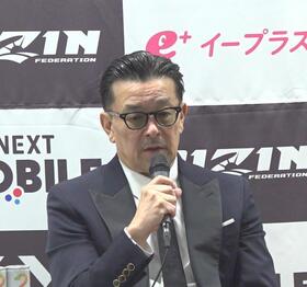 秋元真強について語る榊原ＣＥＯ