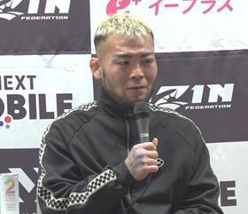 急きょ参戦した試合に勝ち安どする武田光司