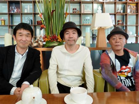 対談する（左から）篠崎誠、塚本晋也、廣木隆一の３監督