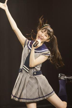 　ＮＭＢ４８劇場デビューを果たした市川美織＝大阪市内