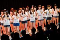 復興支援特別公演を行ったＮＭＢ４８のメンバー＝ＮＭＢ４８劇場（Ｃ）ＡＫＳ