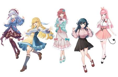 「kawaii」第１期メンバーの５人