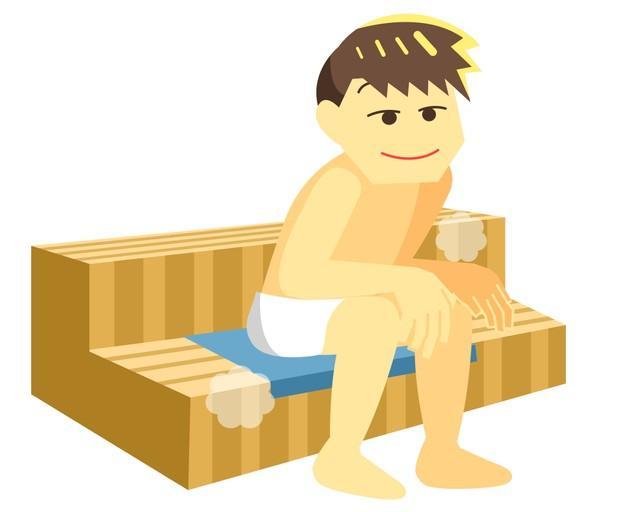 サウナで秘密の情報交換が…（えっ/stock.adobe.com）