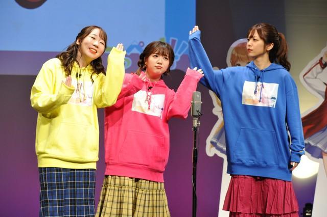 声優が漫才に挑戦 声優三姉妹 チームｙ が会場沸かせた てっぺん 発売記念イベント サブカル系 芸能 デイリースポーツ Online