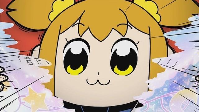 ポプテピピック第１話のカット©大川ぶくぶ/竹書房・キングレコード