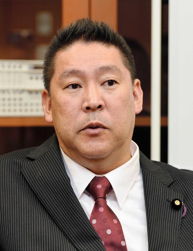 入院を公表した立花孝志氏