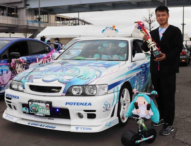 総合１位に選ばれたノリさんの痛車