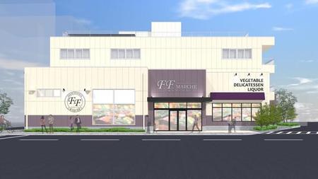 芦屋に出店する「F.F.マルシェ芦屋」のイメージ図