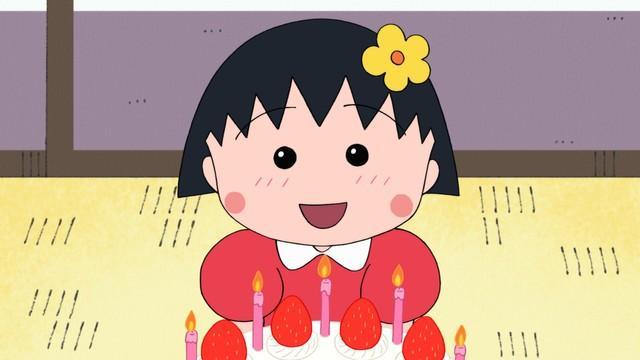 「まるちゃん お誕生会をひらく」より（Ｃ）さくらプロダクション/日本アニメーション