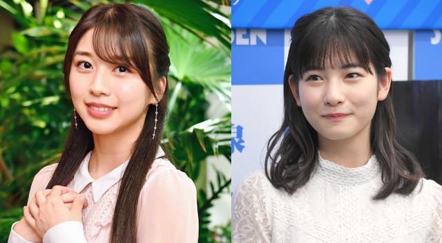 牧野真莉愛（左）と北川莉央