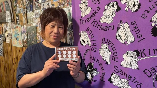 忍たまで街おこしを狙う『尾浜うどん 風車の郷』の女将・弥七さん