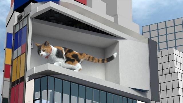 「新宿東口の猫」の新作（画像は製作途中のもの）