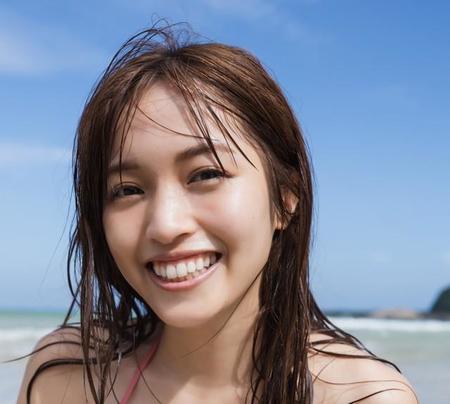 村島未悠ファースト写真集より（C）HIROKAZU／集英社
