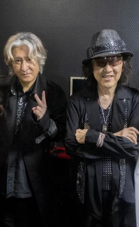 新井正人（右）と鵜島仁文