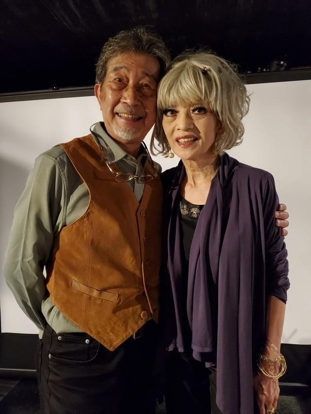 ５２年ぶり再演の「人魚姫」で当時と同じダブル主演を務める川端槇二（左）とフラワー・メグ＝都内