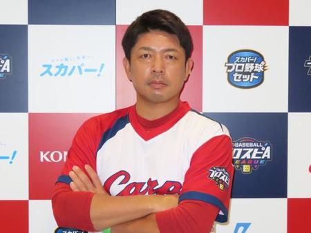 リーグ戦の監督を務めた元広島・石原慶幸氏