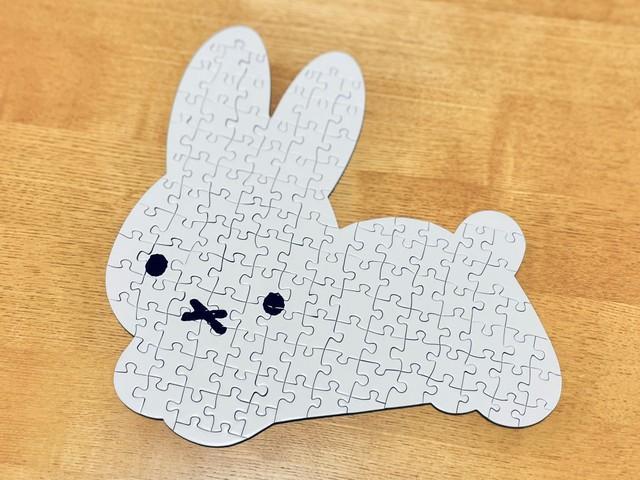 ほぼ白！話題のゲキムズジグソーパズル（オギユカさんより提供）