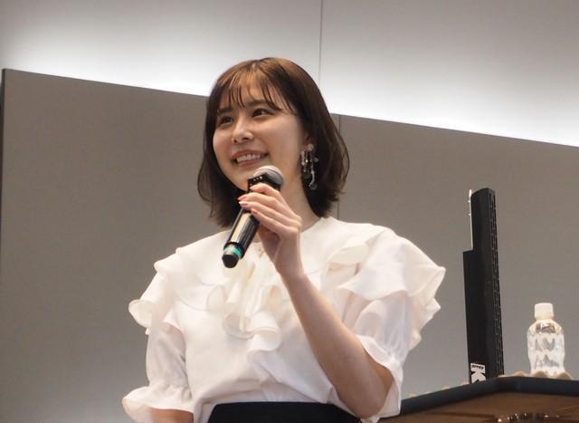 トークショーを行った有村藍里