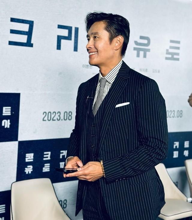 イ・ビョンホン出演映画「コンクリートユートピア」は8月9日に韓国で公開される（出典：イ・ビョンホン Instagram）