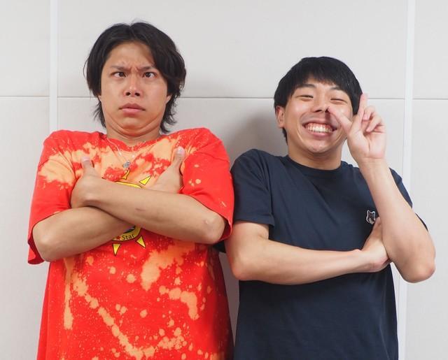 フースーヤの田中ショータイム（左）と谷口理