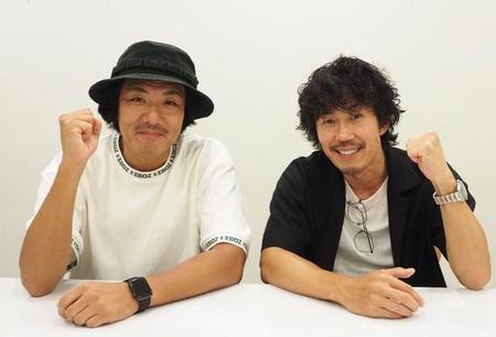 トータルテンボスの藤田憲右（左）と大村朋宏