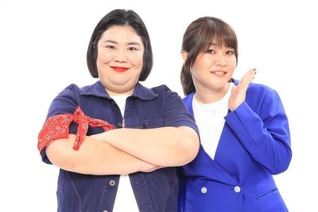 紅しょうが（左から）熊元プロレス、稲田美紀