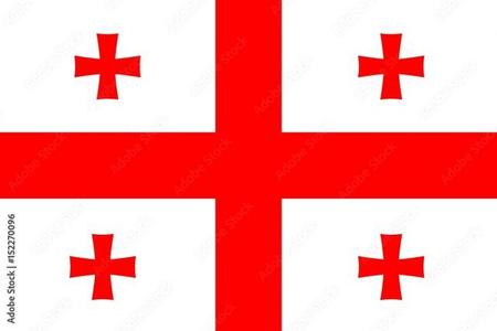 ジョージア国旗（画像はイメージ＝Sveta_Aho/stock.adobe.com）