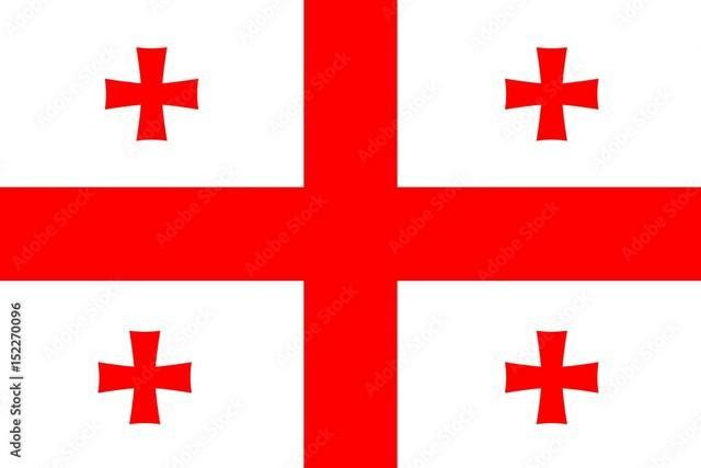 ジョージア国旗（画像はイメージ＝Sveta_Aho/stock.adobe.com）