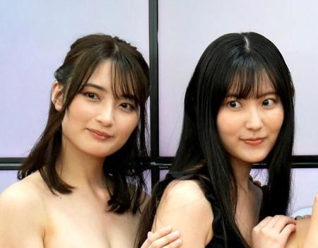イベントに登場した宇佐美彩乃（左）と林田百加