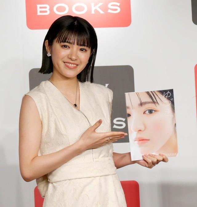 都内で写真集発売イベントを開いた平川結月