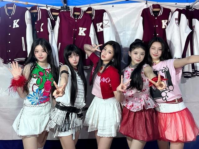 ILLITは韓国外国語大学や韓国外国語大学の学園祭にも出演（出典：ILLIT SNS）