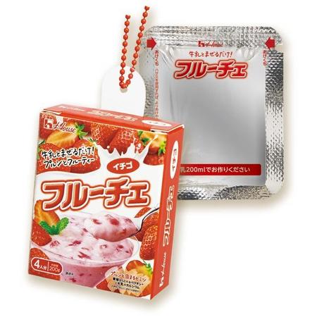 「フルーチェ ぷにゅっとマスコット」（イチゴ）／Licensed by House Foods Corp.