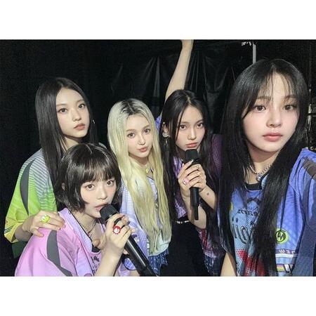 初の東京ドームイベントを大盛況に終えたNewJeans（出典：NewJeans公式Instagram）