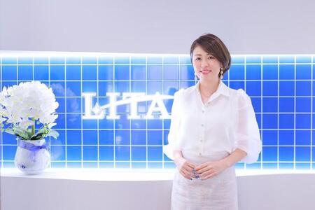 株式会社LITAを経営する女性社長の笹木郁乃氏（LITA提供）