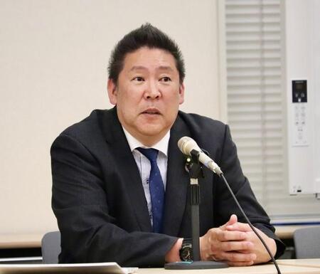 N党・立花孝志氏、兵庫県知事選キャッチコピーは「明石市長を思い出せ!」泉房穂氏のパワハラ例に斎藤氏を擁護