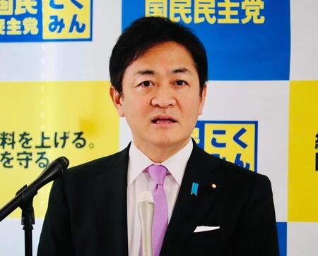 国民民主党の玉木雄一郎代表