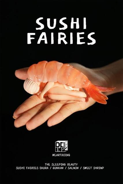 ●Sushi Fairies(寿司の妖精・Shrimp)塗装済み完成品● ○Sushi Fairies(寿司の妖精・Shrimp)塗装済み完成品○ 予約販売