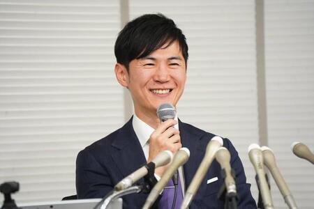 新党立ち上げの会見を行った石丸伸二氏