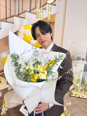 EXO カイ（出典：EXO公式フェイスブック）